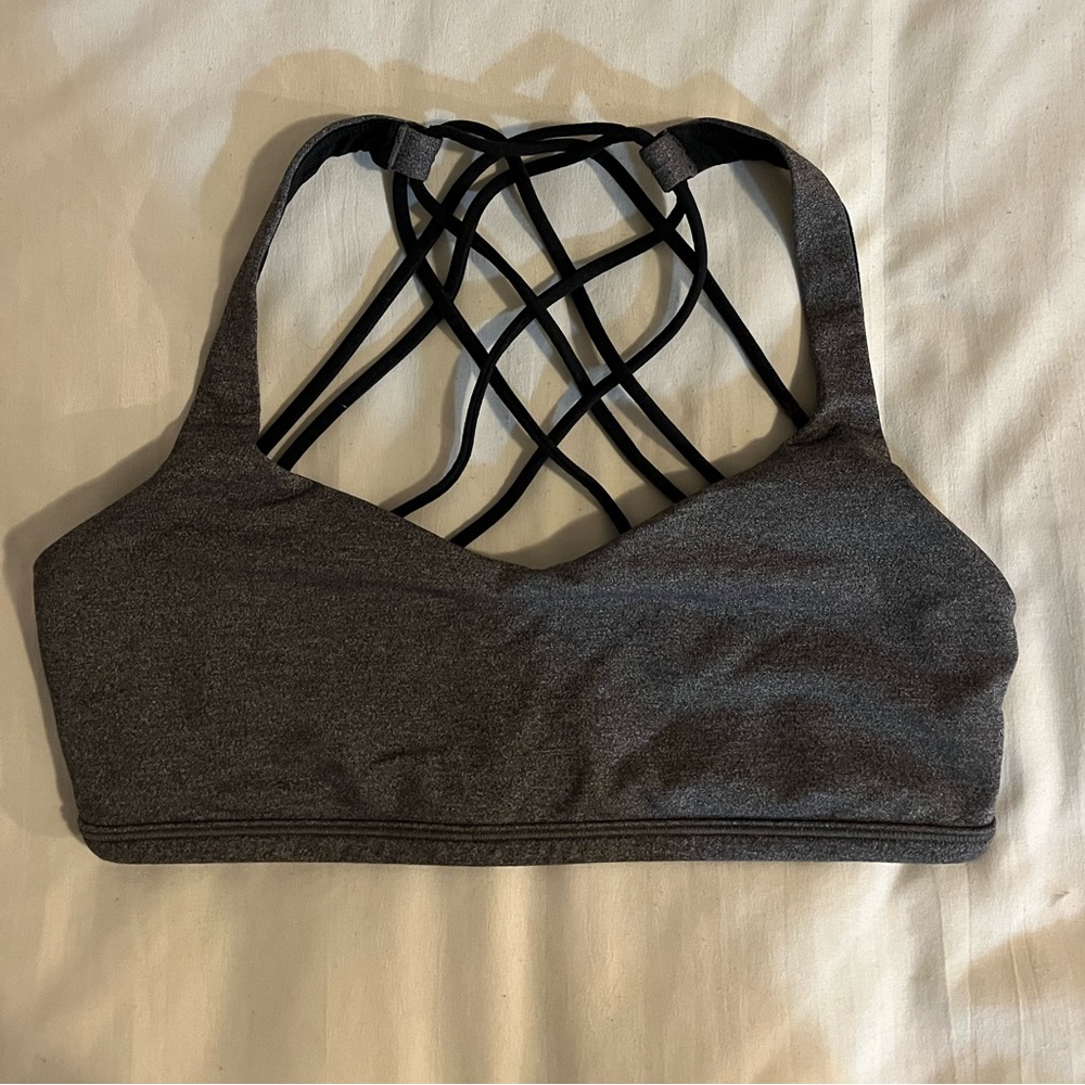 Lululemon Grey Bra size 6